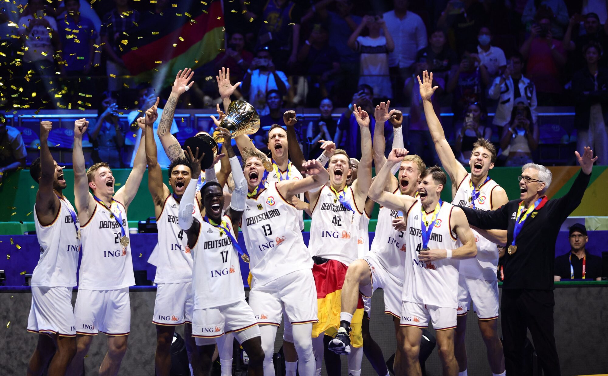 Alemania se corona nuevo campeón mundial de básquet tras vencer a Serbia