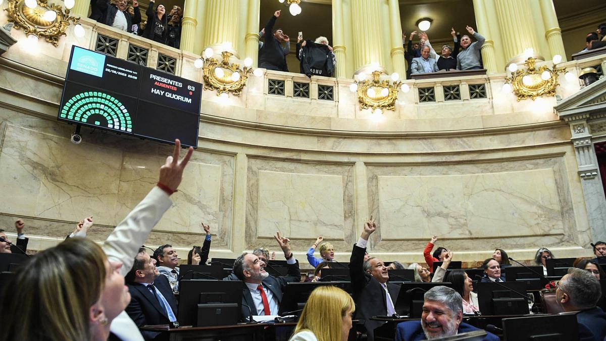 El Senado modificó el proyecto de la nueva Ley de Alquileres y ahora volverá a Diputados