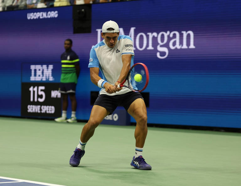 Daniil Medvedev eliminó a Sebastián Báez del US Open