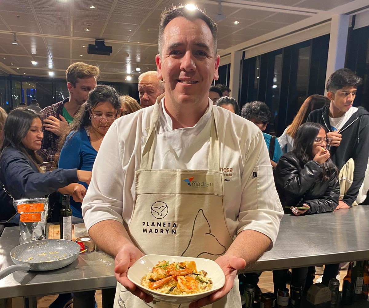 Madryn dijo presente en el evento “GustAr” de la mano del cocinero Juan Pablo Lucero que representó a la ciudad
