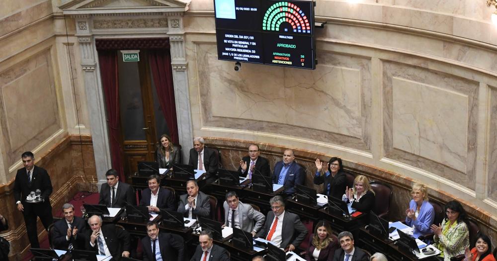 El Senado convirtió en ley la reforma del Impuesto a las Ganancias con el voto en contra de Juntos por el Cambio