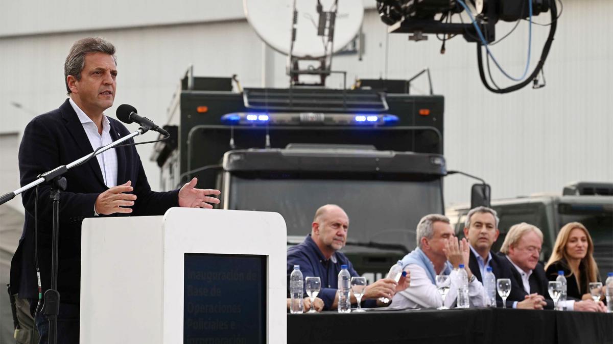 Massa dijo que si es electo presidente habrá gente de otras fuerzas políticas en el Gobierno