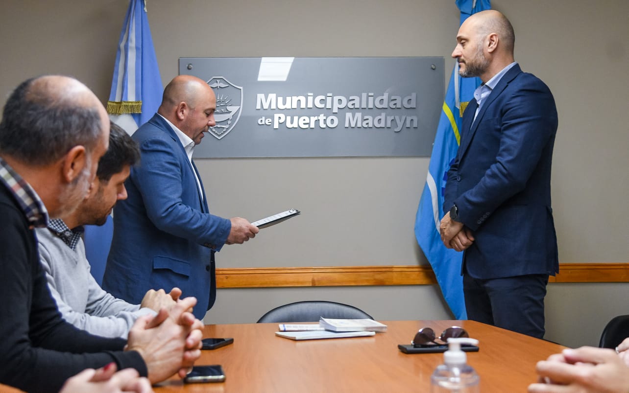 Roberto Neme asumió como nuevo secretario de Desarrollo Comunitario de Madryn