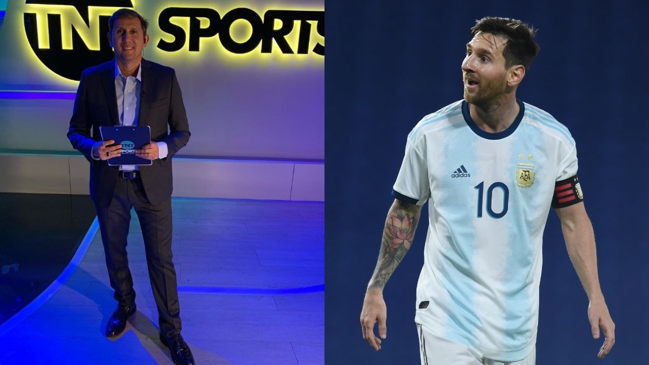 El periodista Juan Pablo Varsky debió pedir disculpas por el insulto a Lionel Messi durante la transmisión del partido