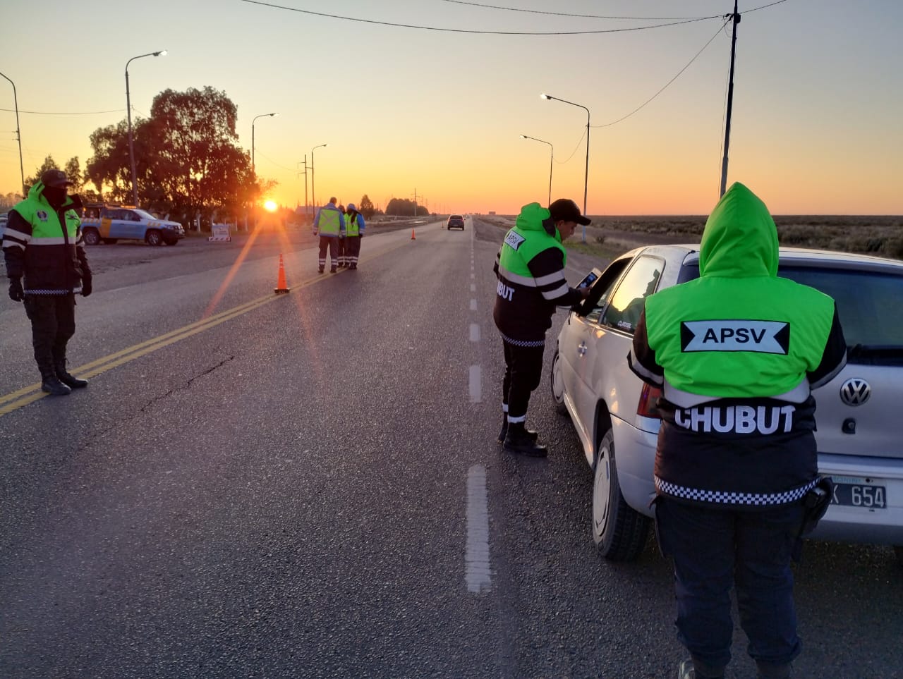 Seguridad Vial en Chubut: Hubo 41 conductores alcoholizados y se controlaron más de 8.700 vehículos durante el fin de semana