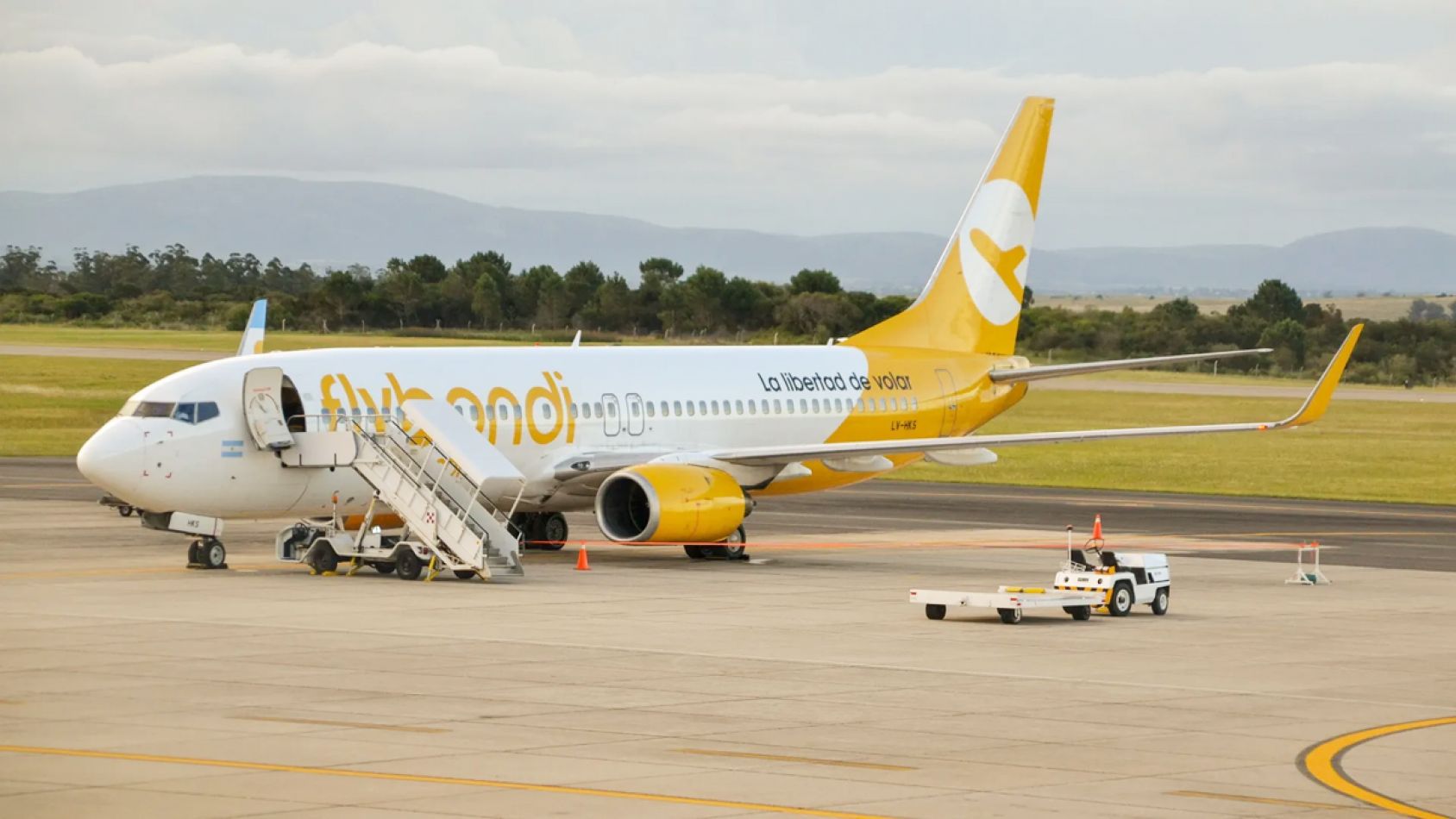 Flybondi comenzará a volar a Tierra del Fuego con 11 vuelos semanales