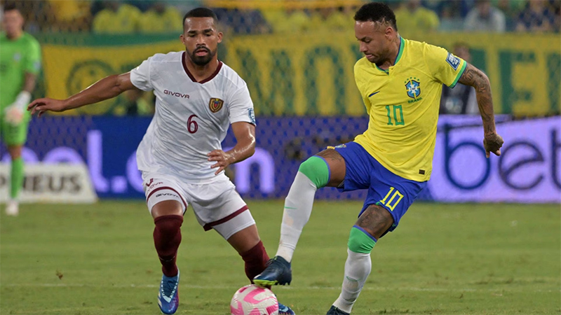 Brasil no pudo de local contra Venezuela y se quedó con un magro empate