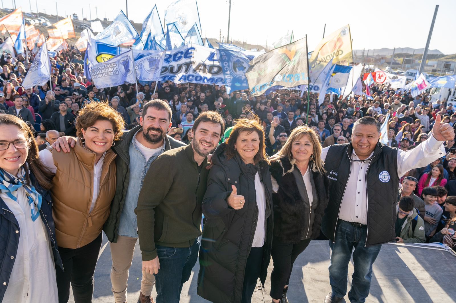 Bullrich tras su paso por Comodoro: “Como en Chubut, vamos a terminar con el kirchnerismo”