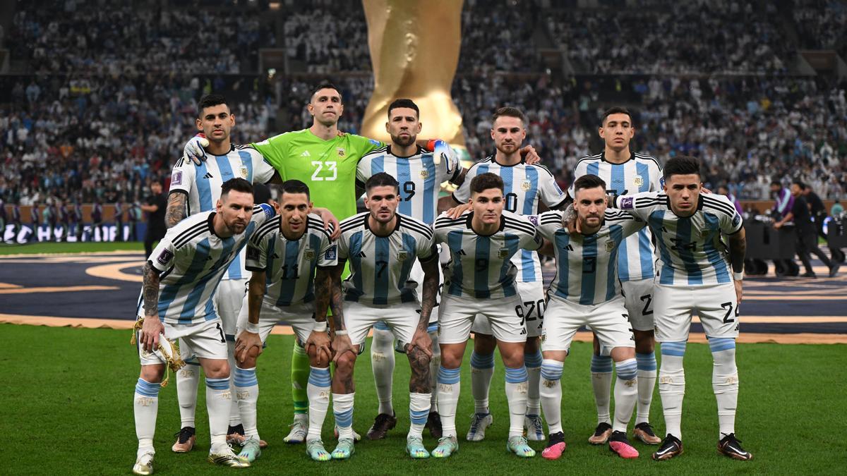 Por quinto mes consecutivo, la Selección Argentina sigue en lo más alto del ranking FIFA
