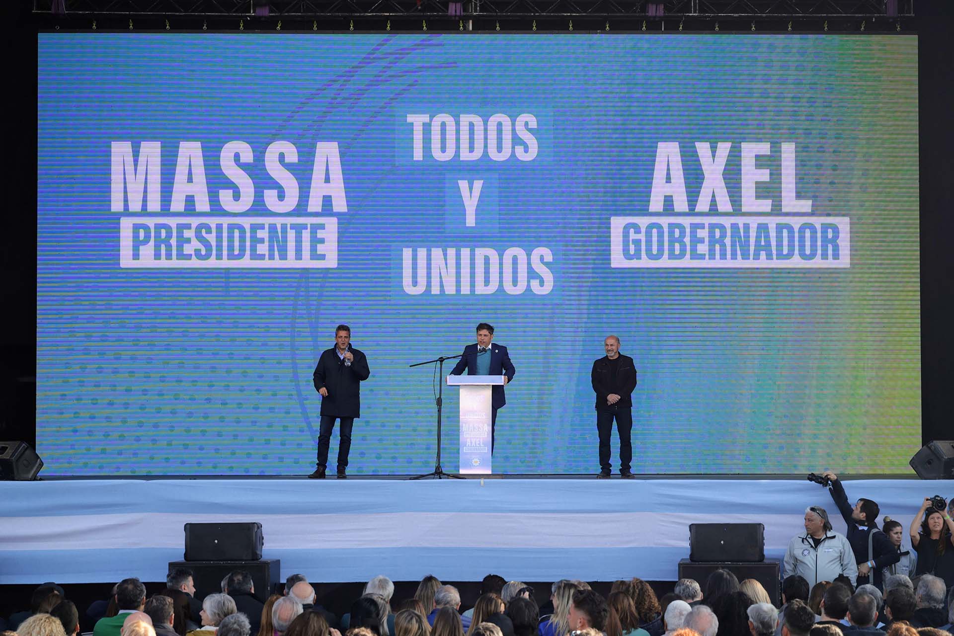 En la última semana de campaña, Massa y Kicillof celebran mañana el Día de la Lealtad con un acto en Arsenal