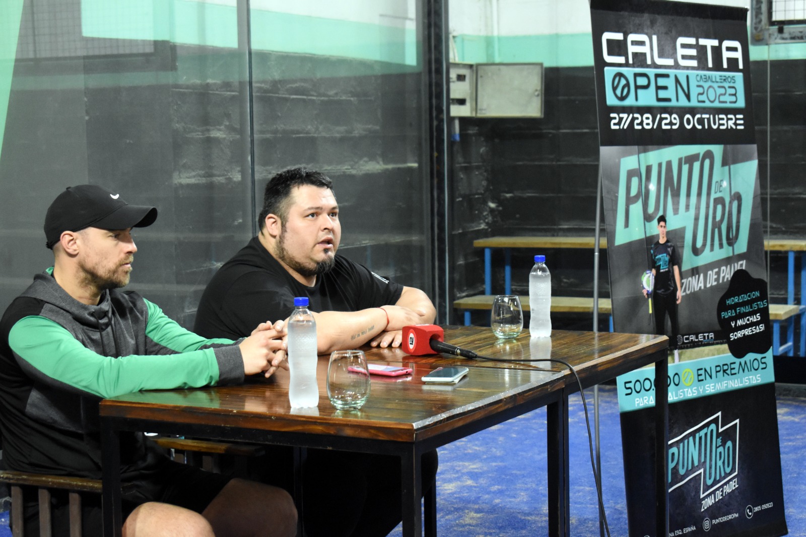 Hoy comienza el Caleta Open, el torneo de pádel más importante del año en Chubut