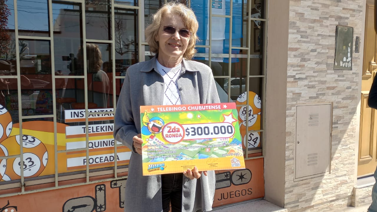 Lotería premió con casi un millón de pesos a dos ganadores del Telebingo Chubutense
