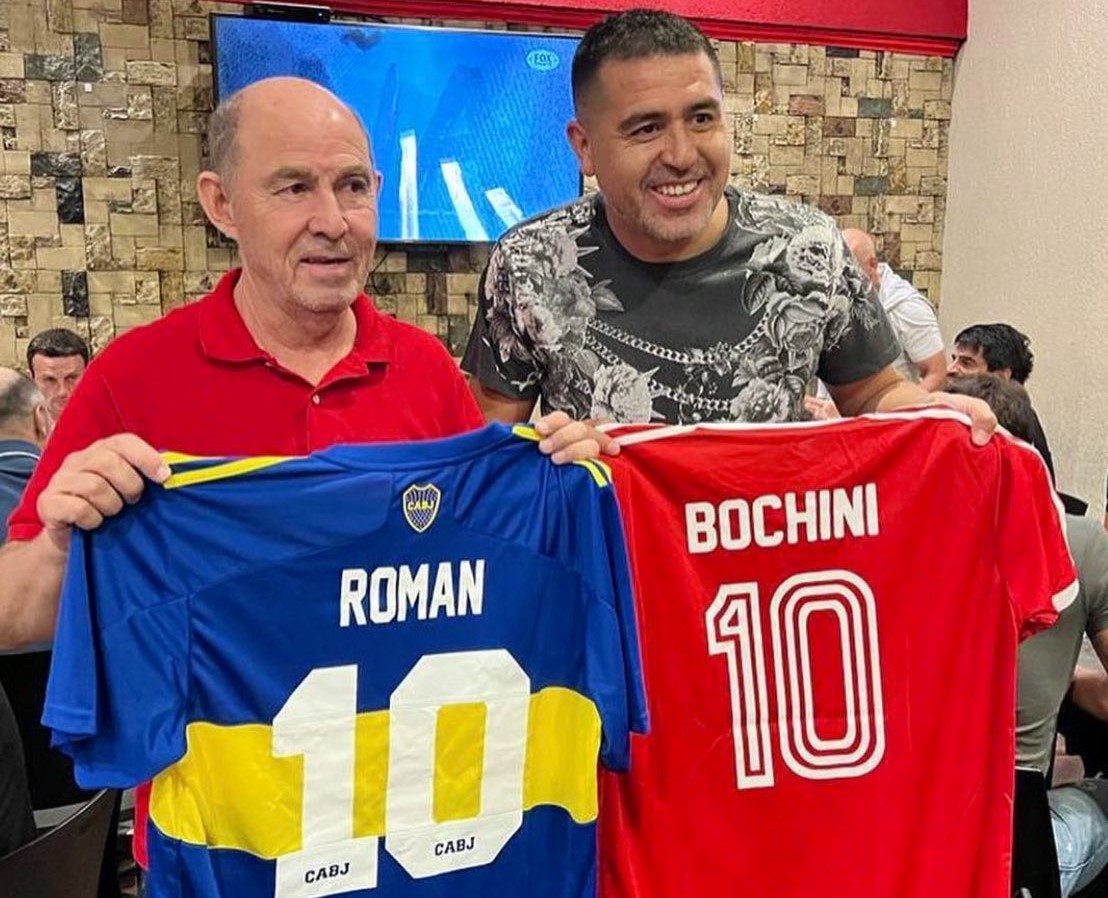 Bochini y un mimo a Juan Román: “Me pondría feliz por Riquelme que Boca gane la séptima Libertadores”