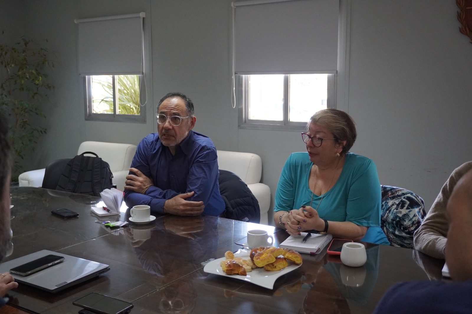 Monasterolo recibió al próximo ministro de Salud de la Provincia: “Estamos a disposición para continuar llevando adelante una transición ordenada y tranquila”