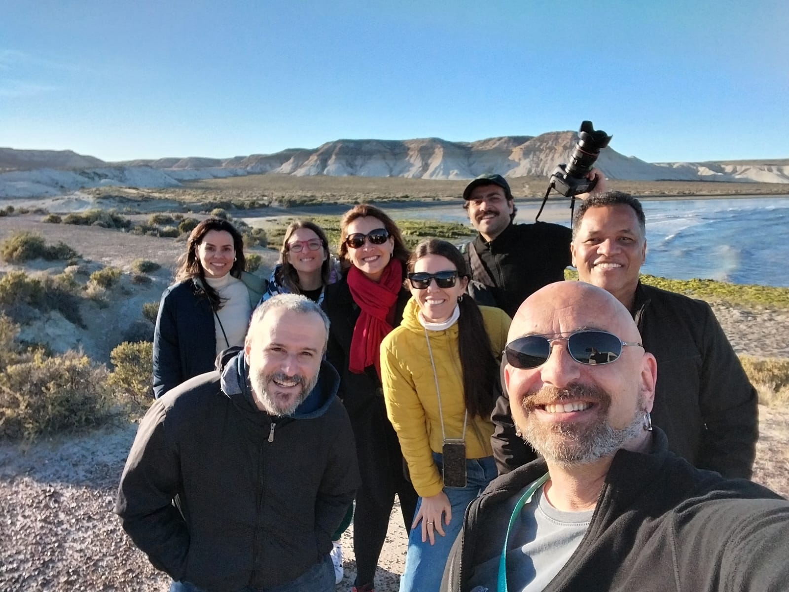 Periodistas de Brasil conocieron los atractivos turísticos de Puerto Madryn
