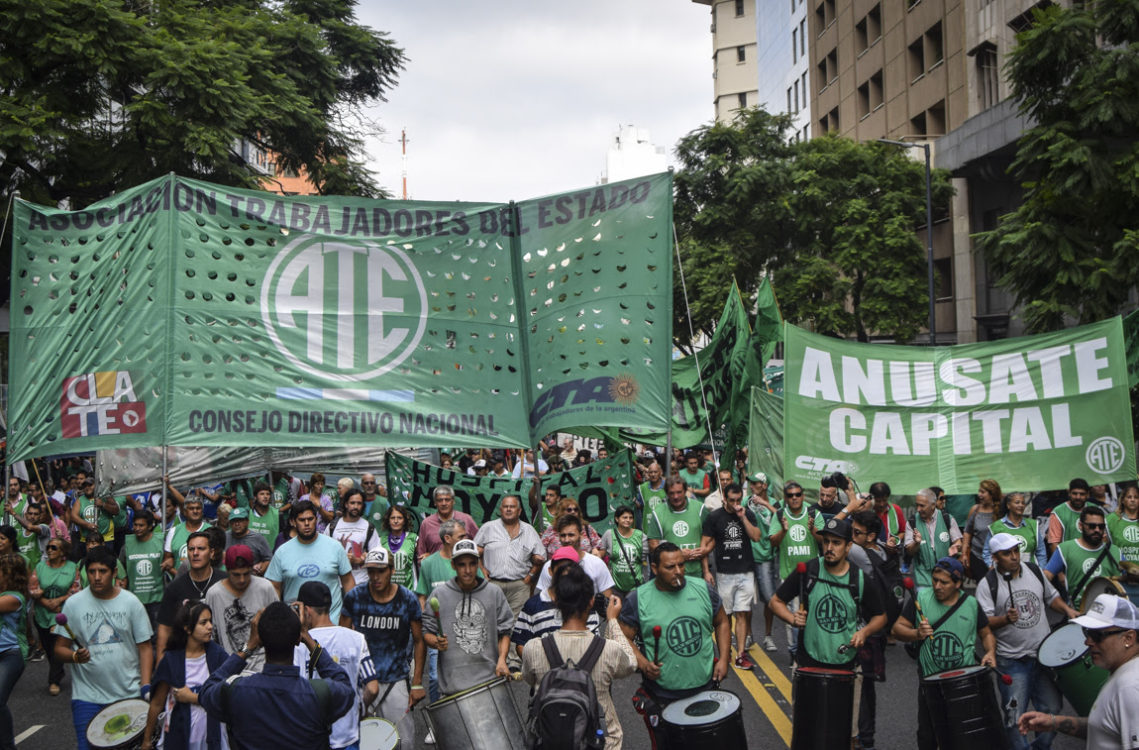 ATE pidió al Gobierno Nacional que adelante el pago del aguinaldo