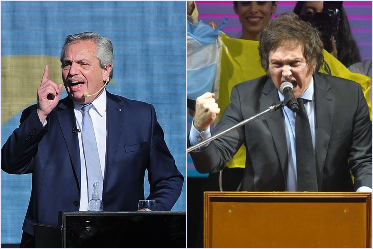 Alberto Fernández criticó el apoyo por “desesperación” de Juntos por el Cambio a Milei y comparó al presidente electo con el menemismo
