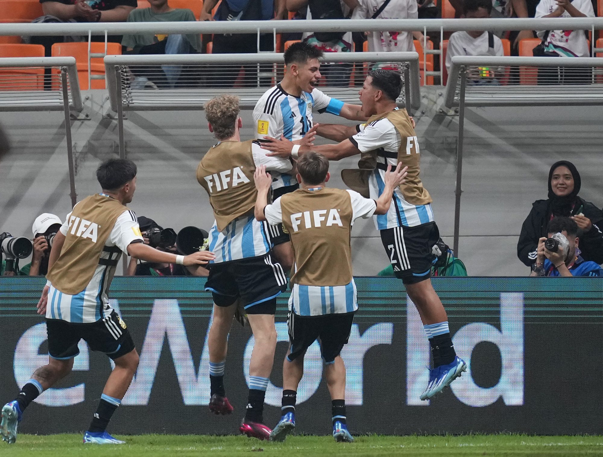 Argentina va por la final del Mundial Sub-17 ante Alemania