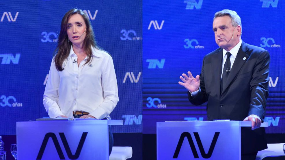 Agustín Rossi y Victoria Villarruel estarán hoy cara a cara en el debate de candidatos a vicepresidente
