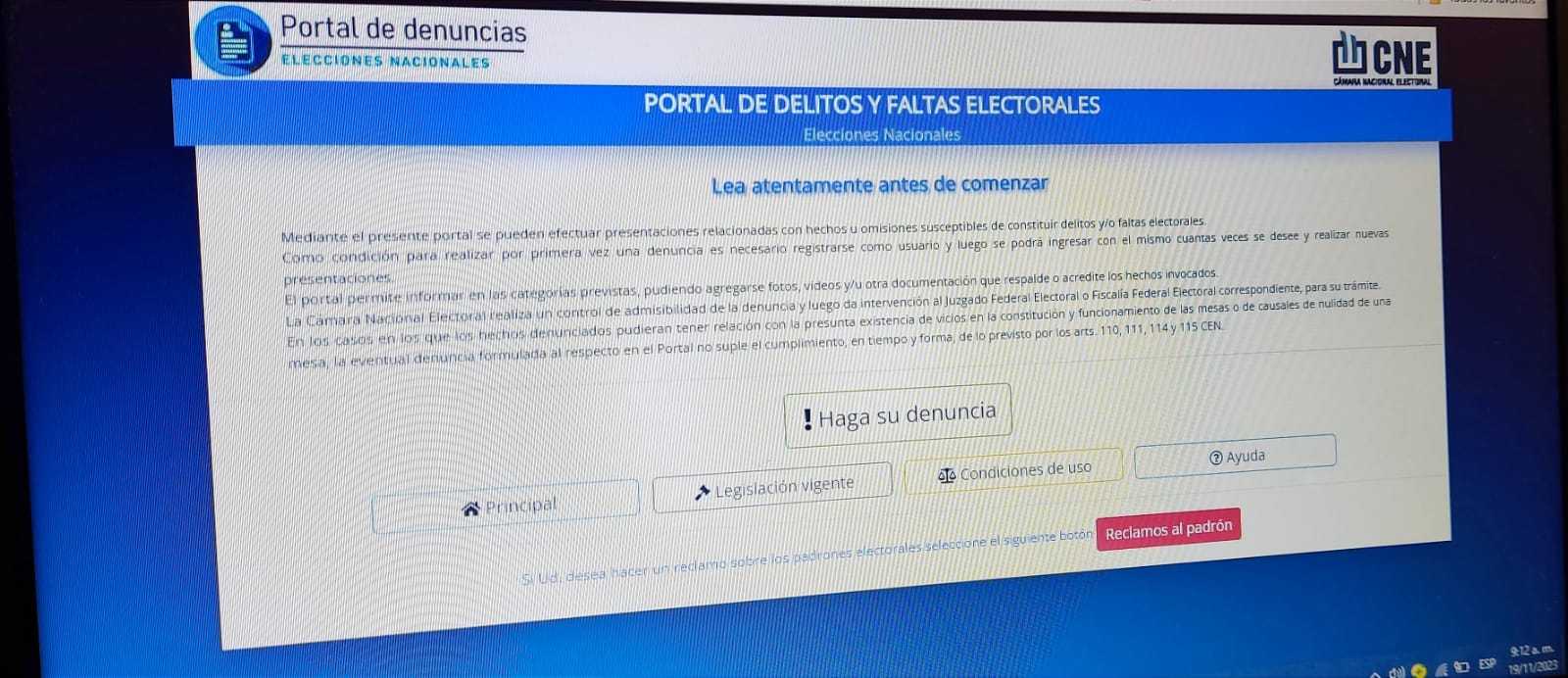 Balotaje: Habilitaron una línea gratuita, un portal de internet y un chatbot para consultas y denuncias sobre las elecciones
