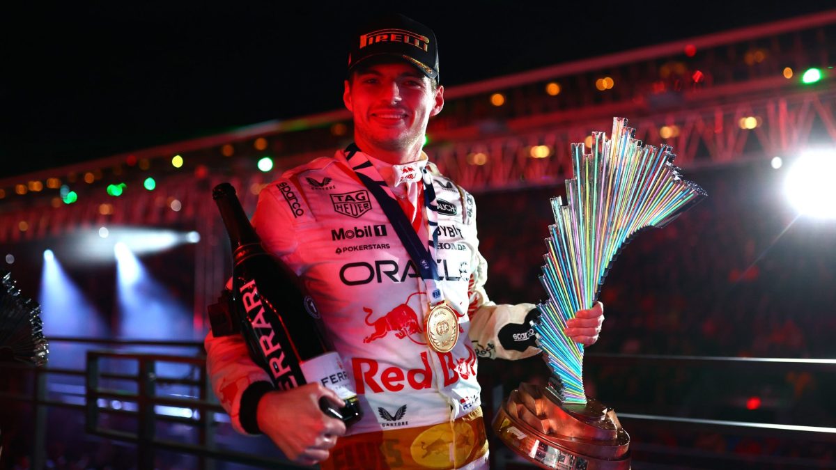 Verstappen imbatible: Alcanzó las 18 victorias en el año en Las Vegas y Pérez aseguró el subcampeonato