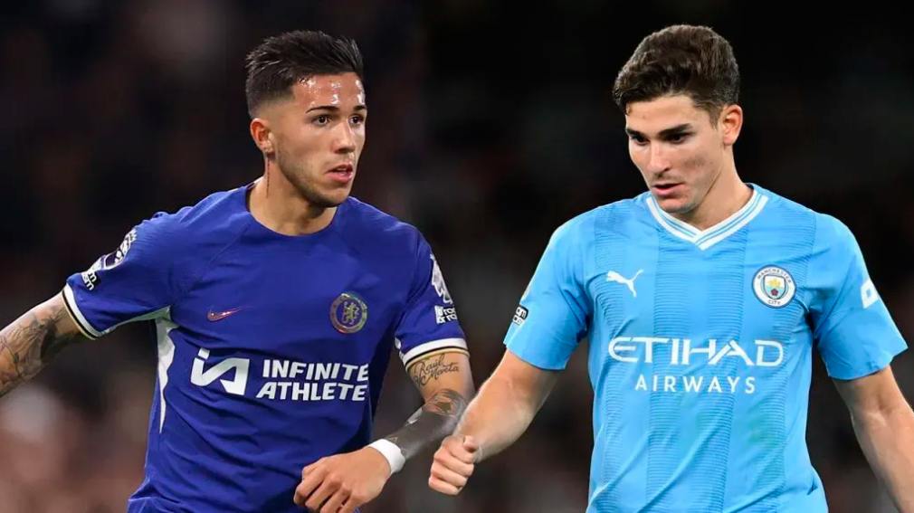 Manchester City de Julián Álvarez visita al Chelsea por la Premier League