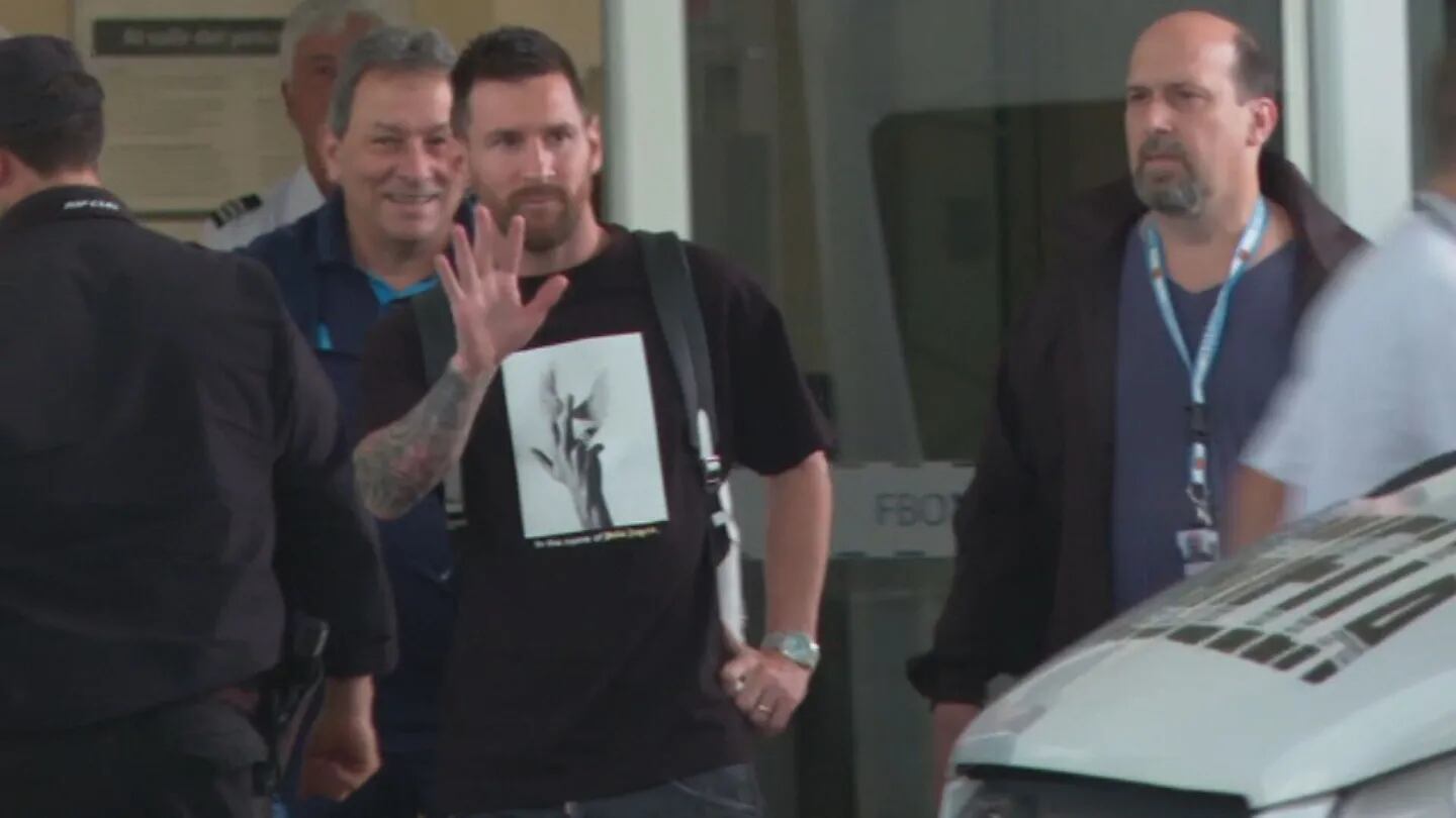 Messi ya está en Argentina para la última doble fecha del año de las Eliminatorias