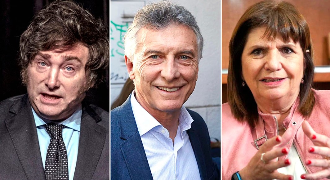 Milei aclaró que tiene “apoyo incondicional” de Macri y Bullrich