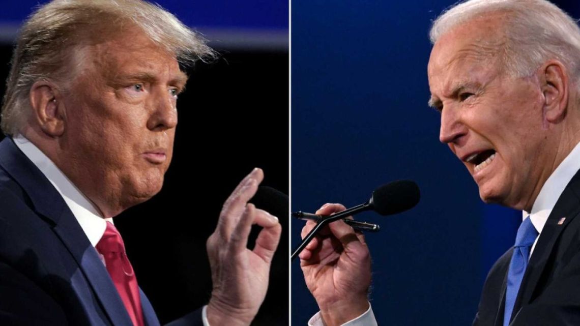 Trump aventaja a Biden en cinco estados clave, según una encuesta