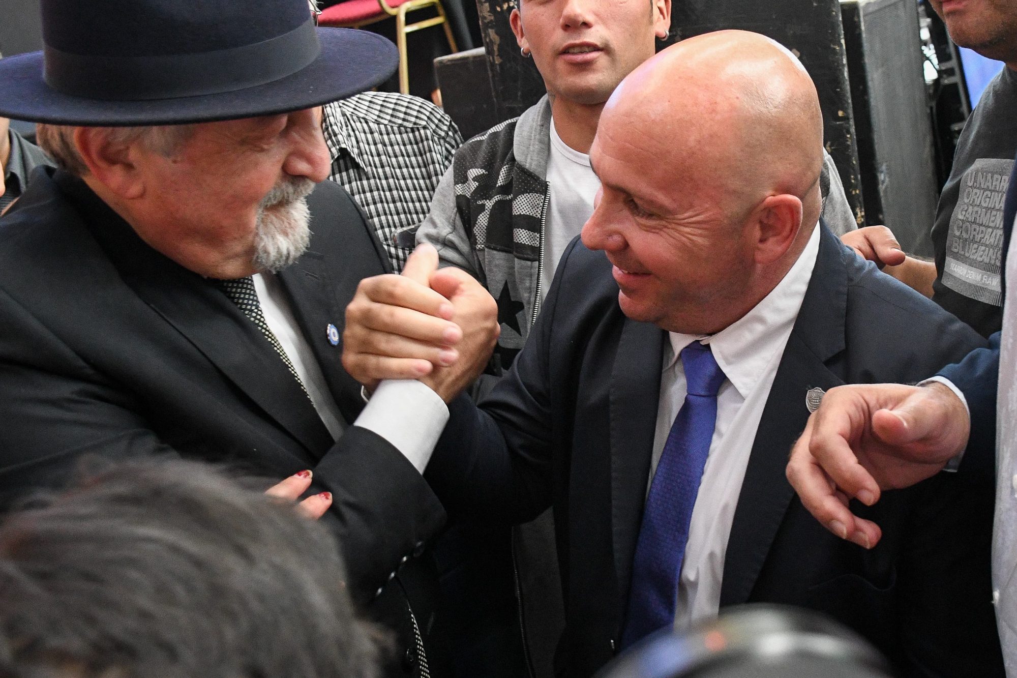 Sastre participó de la asunción de Macharashvili y dijo que “más allá de las diferencias lógicas que podamos tener, entendemos que es fundamental el trabajo en unidad”