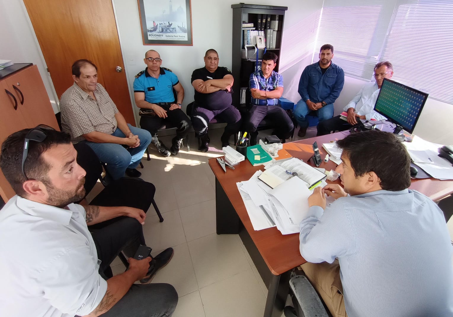 Fiscalía, Policía y Servicoop tejen plan para prevenir robos de redes y daños en instalaciones en Puerto Madryn