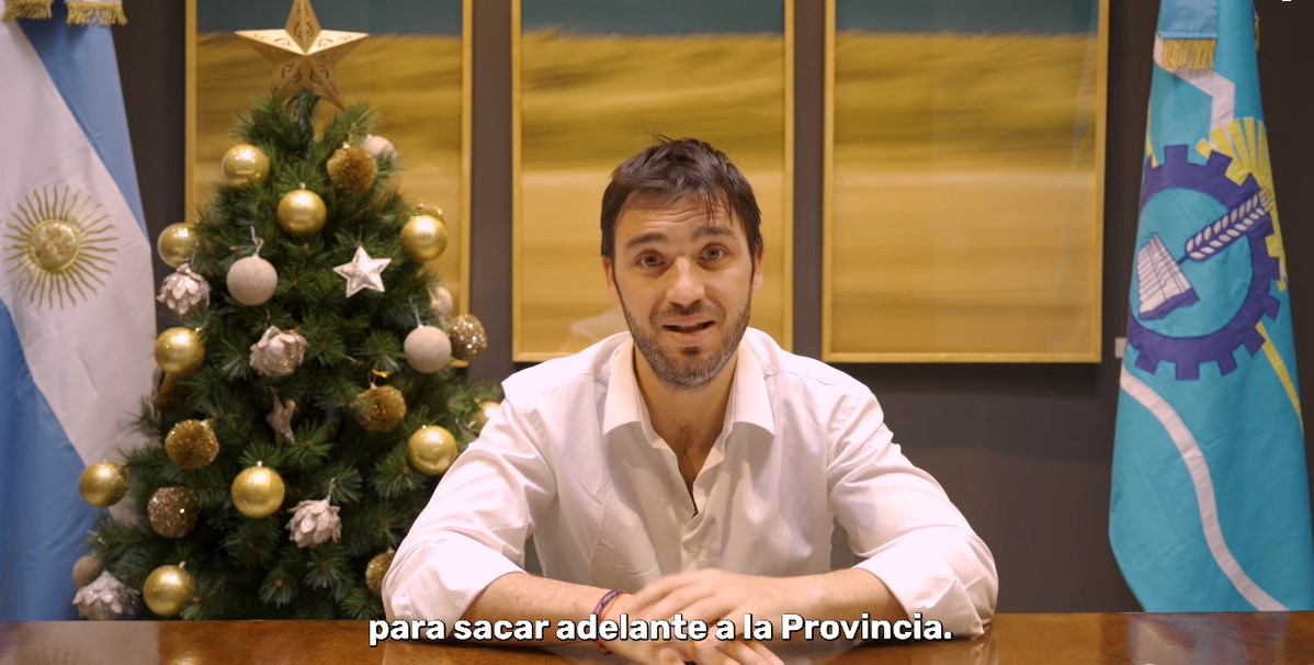 “Nacho” Torres les deseó felices fiestas a todos los vecinos de Chubut: “Vamos a trabajar codo a codo en 2024 para sacar la Provincia adelante”