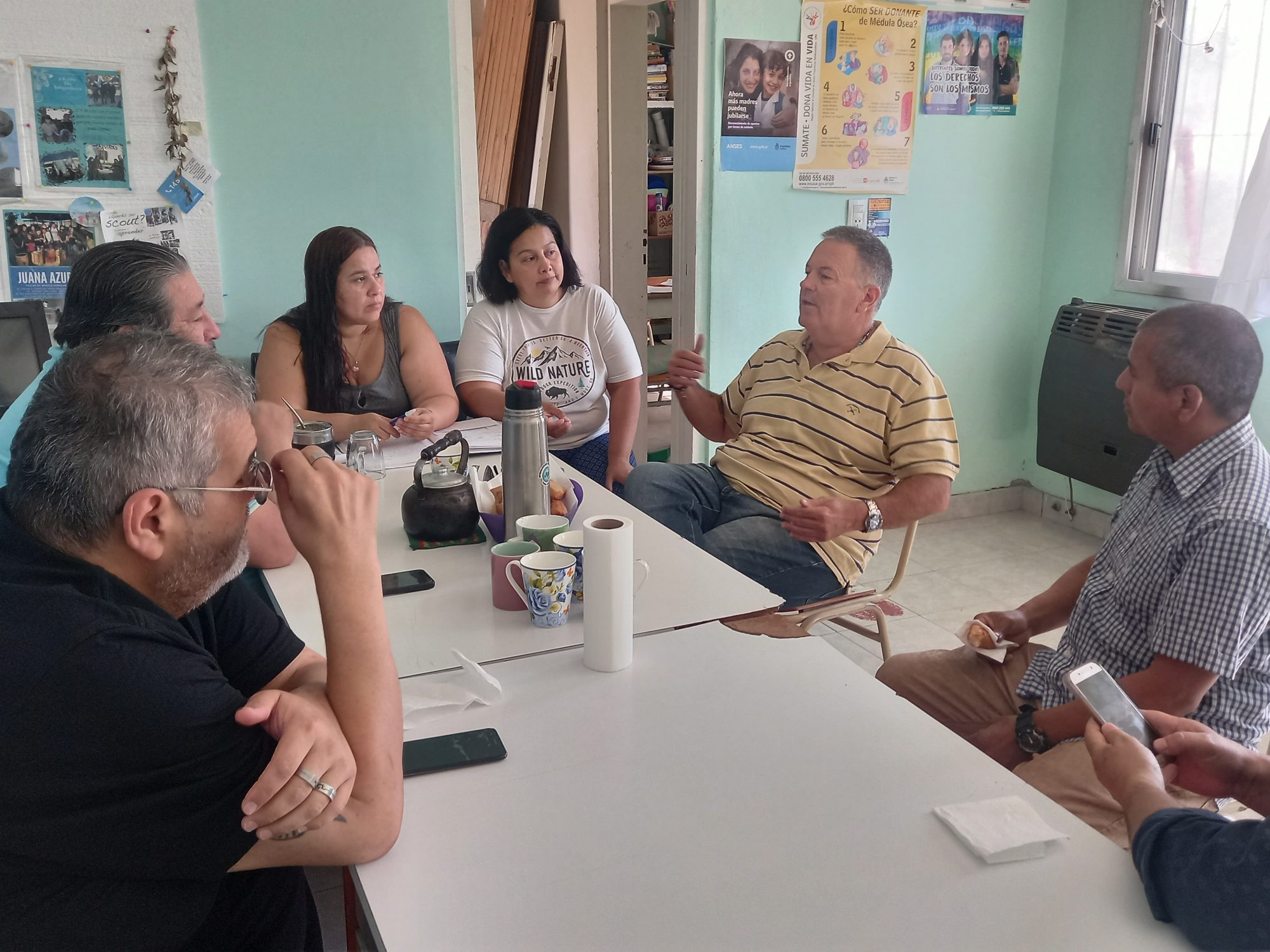 Asciutto se reunió con vecinales de Trelew y elevará propuestas al Concejo Deliberante