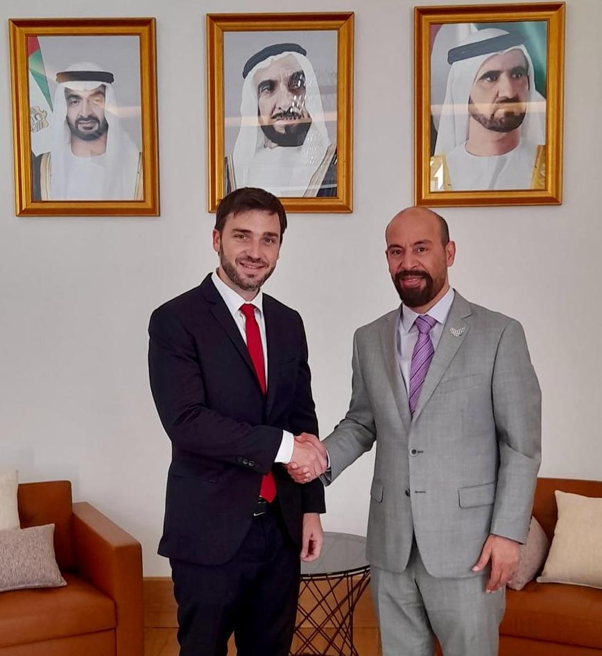 El gobernador mantuvo una reunión con el embajador de Emiratos Árabes Unidos para garantizar la llegada de inversiones