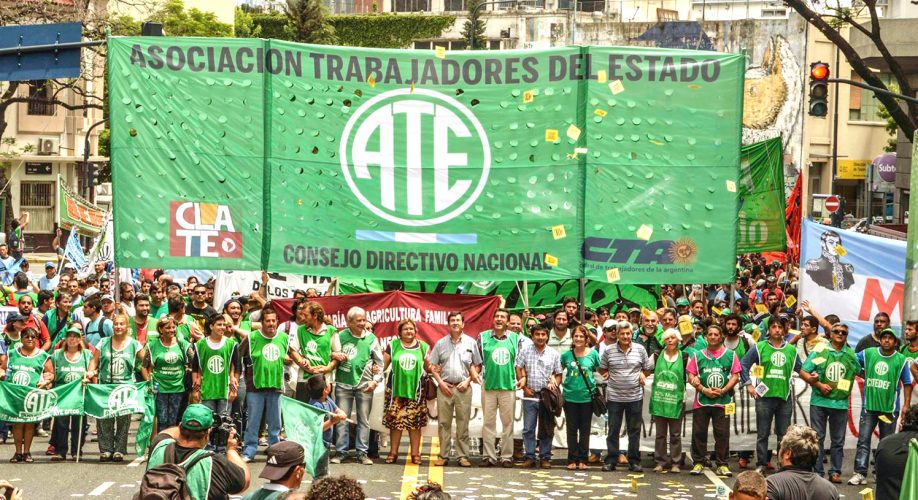 ATE concentrará el 15 de enero frente al CCK en una nueva Jornada Nacional de Lucha