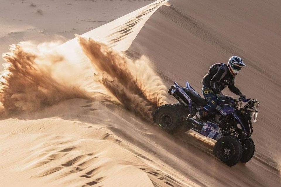 Moreno Flores y Andújar se ubican al frente del Dakar en quads