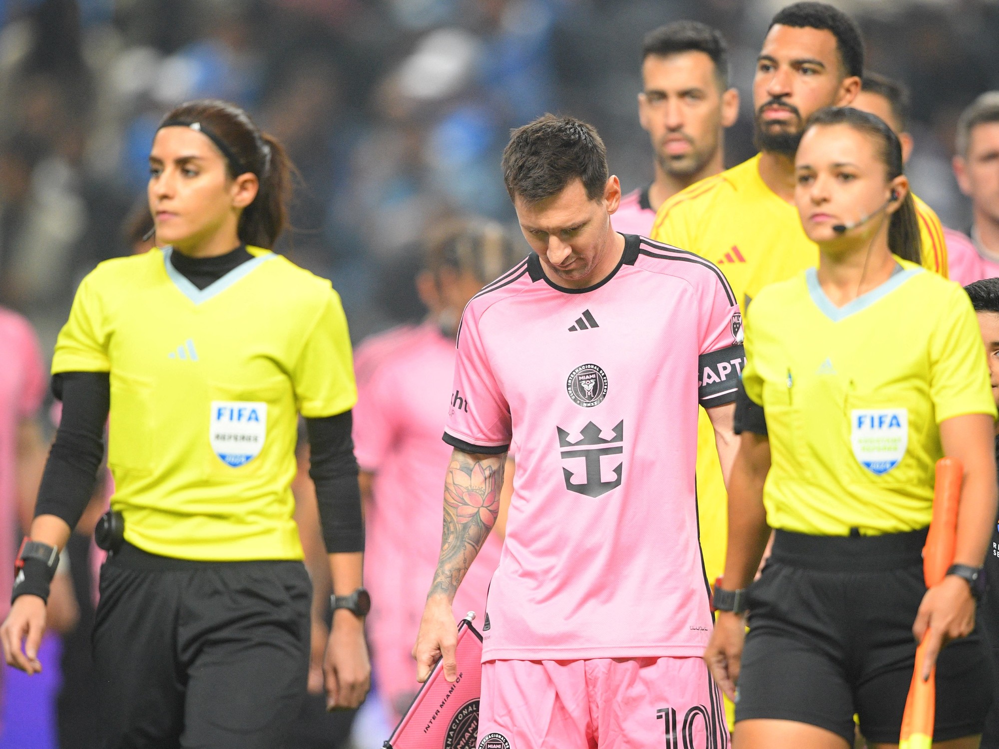 Messi convirtió su primer gol del año en la derrota de Inter Miami en Arabia Saudita