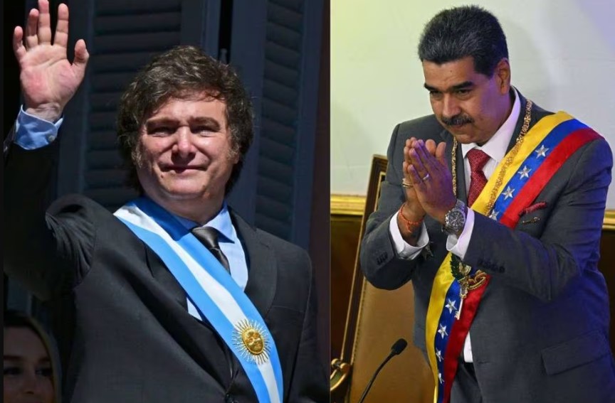 Milei tildó de “socialista empobrecedor” a Maduro, quien había criticado sus políticas