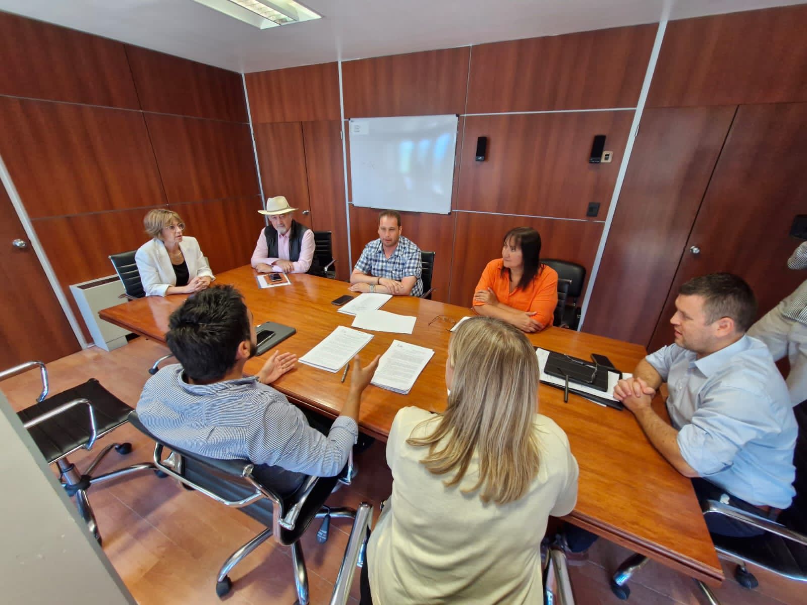 Othar se reunió con diputados en la antesala del tratamiento de la Ley de Promoción Hidrocarburífera en Legislatura