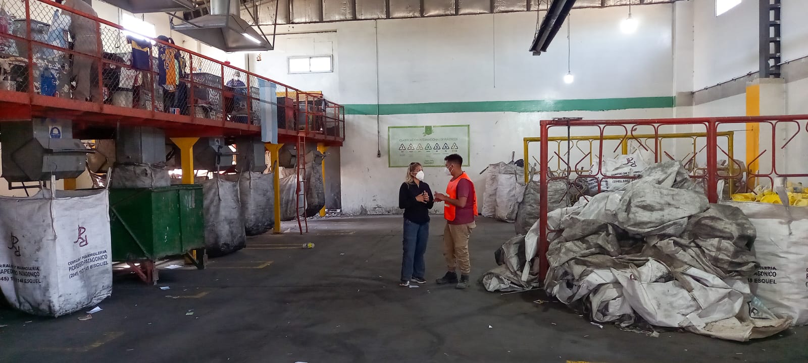 Provincia relevó el estado de las plantas de separación de residuos en en Esquel, Cholila y Gobernador Costa