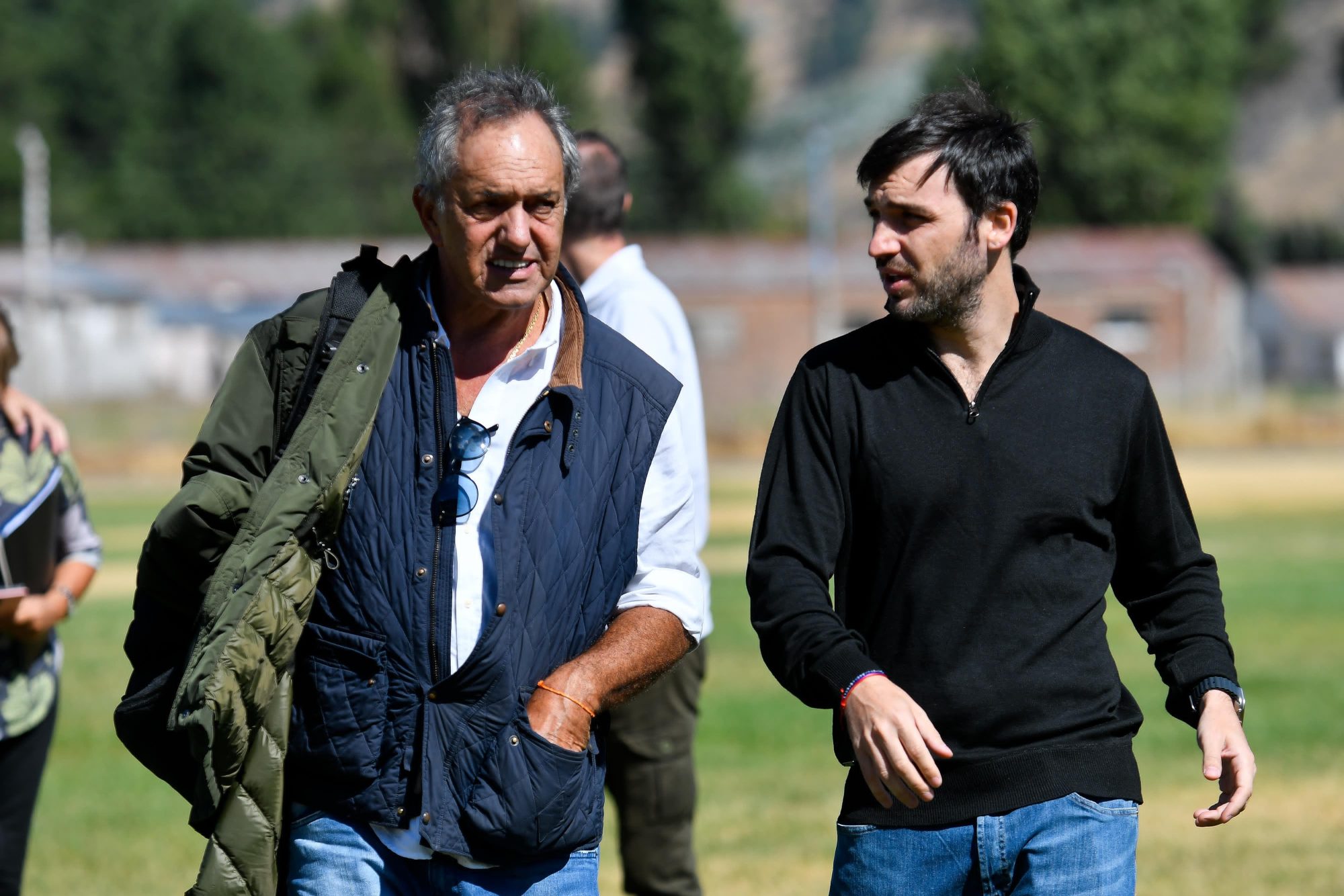 Torres y Scioli ratificaron el trabajo conjunto entre Provincia y Nación para combatir los incendios en la Cordillera