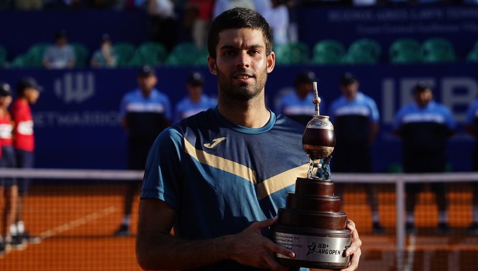 Facundo Díaz Acosta derrotó a Nicolás Jarry y se consagró campeón del Argentina Open