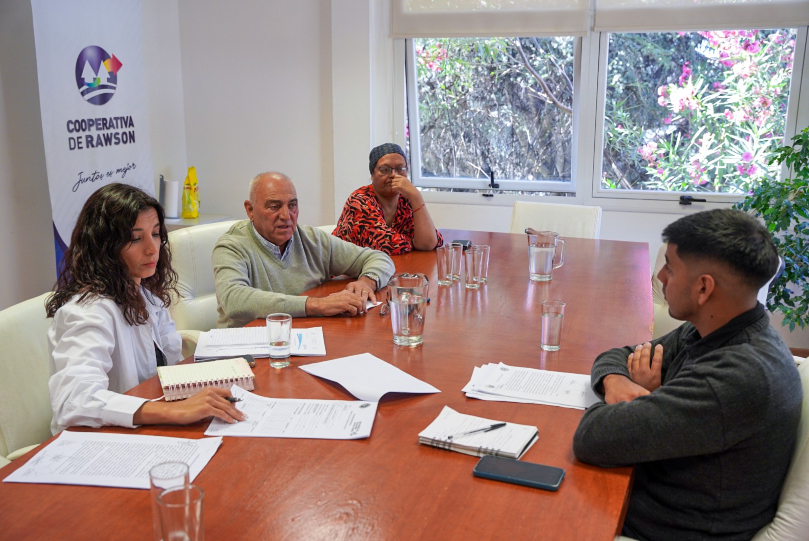 La Cooperativa de Rawson se reunió con la Municipalidad por los electrointensivos