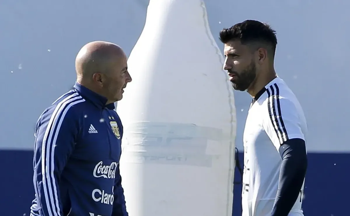Polémicas declaraciones: Sergio “Kun” Agüero destrozó a Jorge Sampaoli
