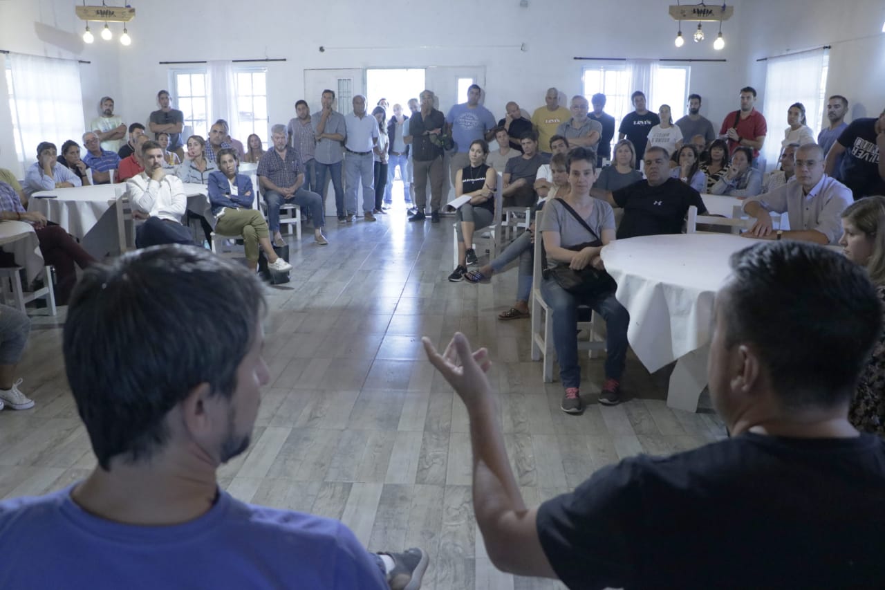 Merino reclamó presencia de funcionarios de la Justicia en reuniones barriales por seguridad