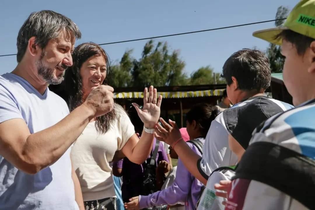Merino participó del cierre de las Colonias de Vacaciones que contó con más de 800 chicos de todos los barrios de Trelew