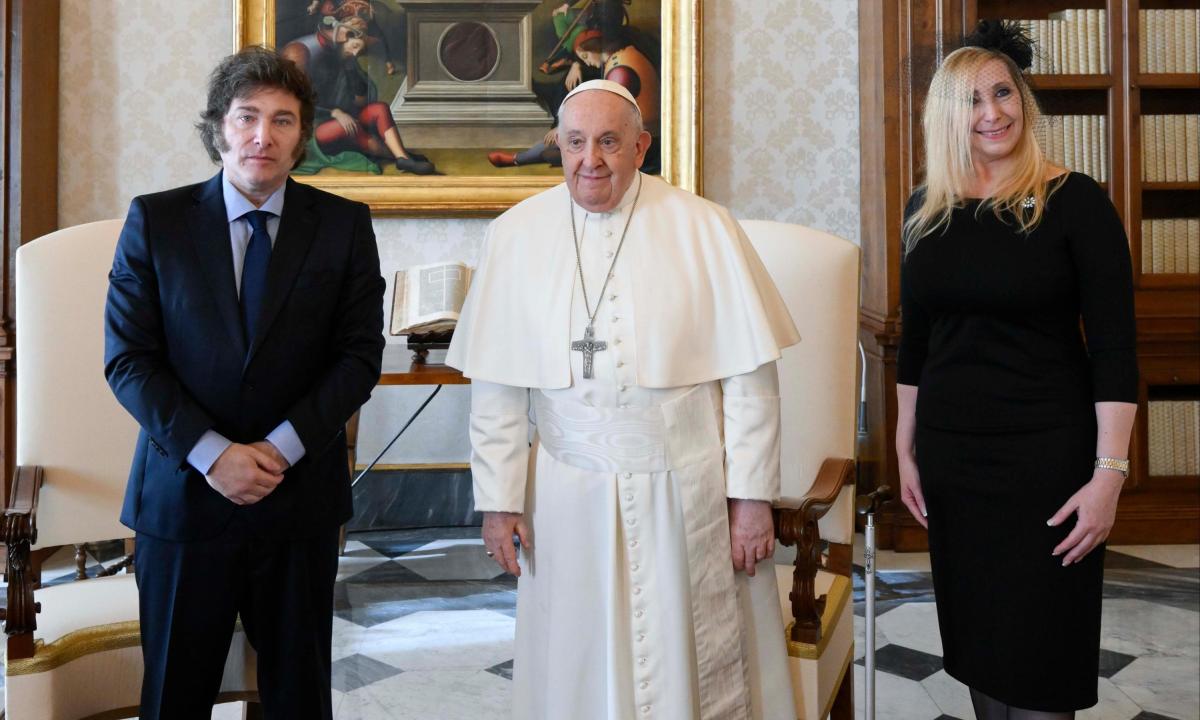 Crisis económica y temas internacionales, los temas tratados por Milei con el papa Francisco en el Vaticano