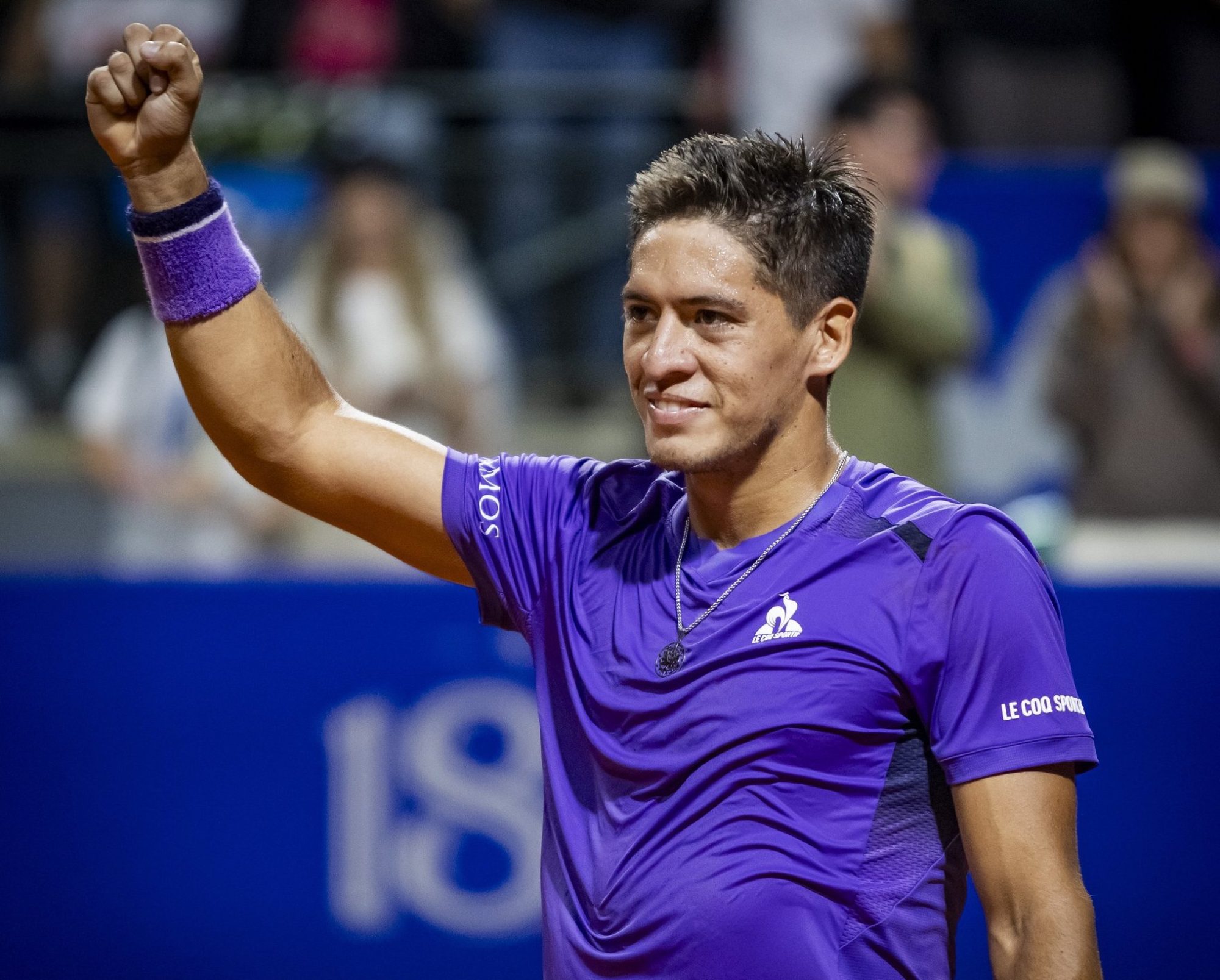 Báez venció a Díaz Acosta y se metió en los cuartos de final del ATP 500 de Río de Janeiro