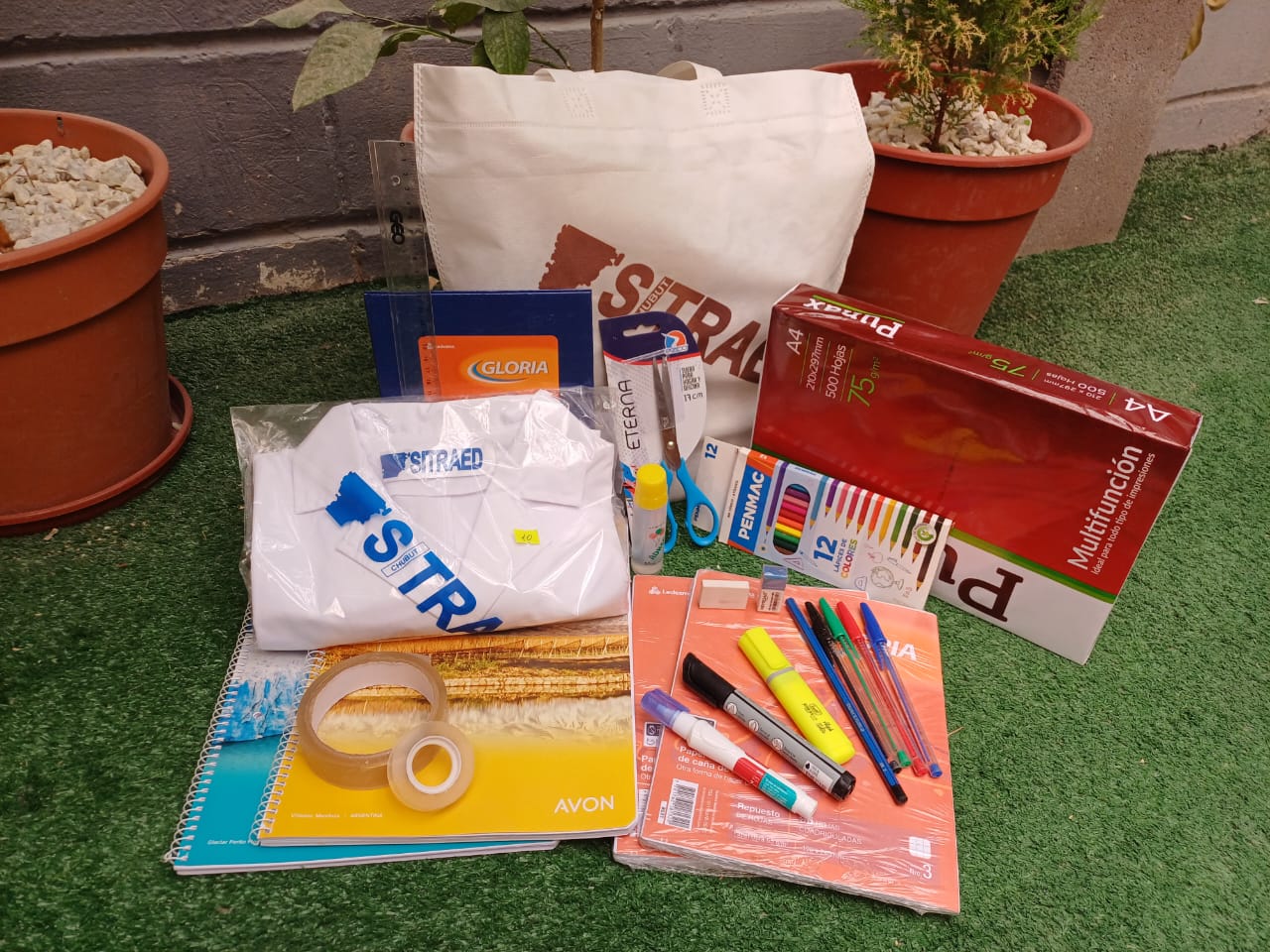 El SITRAED comenzará en los próximos días con la entrega de kits escolares y guardapolvos a sus 3.200 afiliados