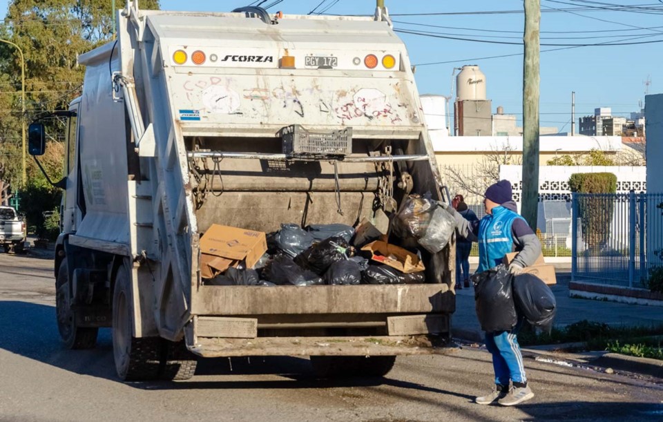 Cómo será el cronograma de recolección de residuos en Trelew durante los días de Carnaval